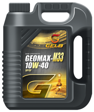 GELB GeoMax-M33 SEMI SYNTHETIC ENIGINE OIL SAE 10W40 SP