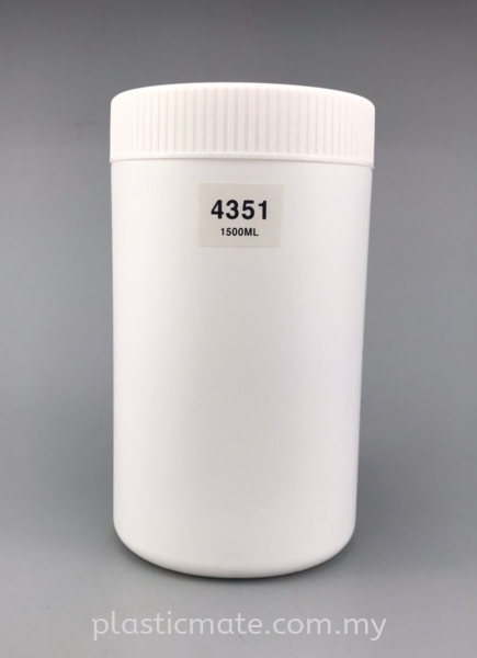 1500ml Food Powder Container : 4351 Food Powder Container Food & Beverage Container Malaysia, Penang, Selangor, Kuala Lumpur (KL) Manufacturer, Supplier, Supply, Supplies | Plasticmate Sdn Bhd