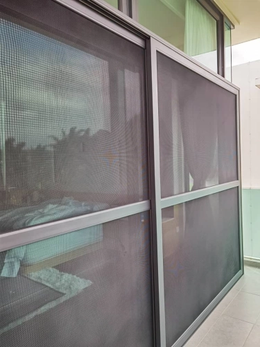 Security Stainless Steel Mosquito Wire Mesh Sliding Door @ Horizon Hills