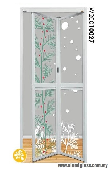 W20010027 Aluminium Folding Door Aluminium Door Choose Sample / Pattern Chart | HomeBagus - Home and Deco ONLINE EXPO!
