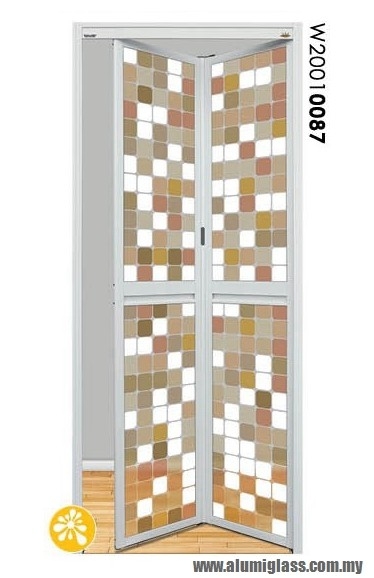 W20010087 Aluminium Folding Door Aluminium Door Choose Sample / Pattern Chart | HomeBagus - Home and Deco ONLINE EXPO!