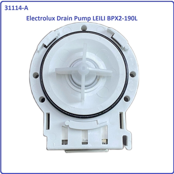 Code: 31114-A Electrolux Drain Pump Water Pump / Drain Pump Washing Machine Parts Melaka, Malaysia Supplier, Wholesaler, Supply, Supplies | Adison Component Sdn Bhd