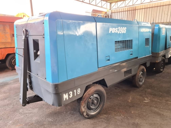 Used AIRMAN 390CFM Air Compressor Used Air Compressor for Sale Johor Bahru (JB), Malaysia, Selangor, Kuala Lumpur (KL), Masai, Shah Alam Rental, Supplier | Megah Machinery