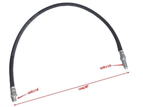 9004-72109 FRONT BRAKE HOSE (NIKKO) (BRH-FN-18F-NK)