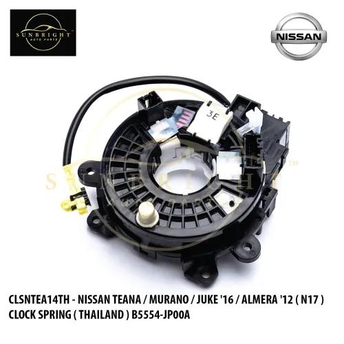 CLSNTEA14TH - NISSAN TEANA / MURANO / JUKE '16 / ALMERA '12 ( N17 ) CLOCK SPRING ( THAILAND ) B5554-JP00A