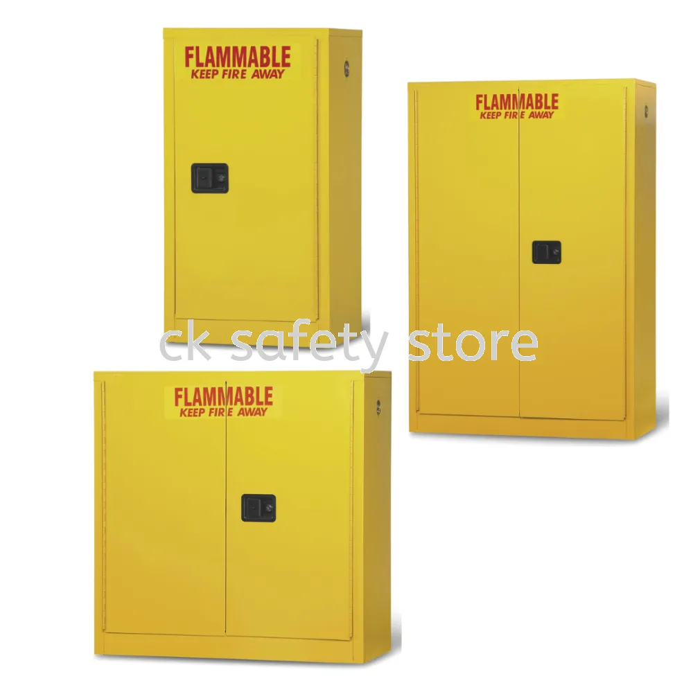 FLAMMABLE / SAFETY CAN STORAGE CABINETS