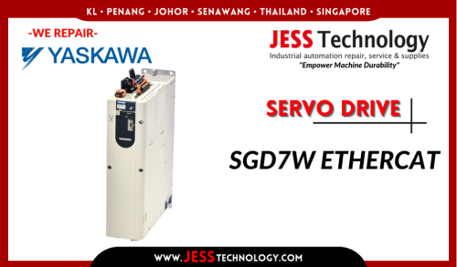 Repair YASKAWA SERVO DRIVE SGD7W ETHERCAT    Malaysia, Singapore, Indonesia, Thailand