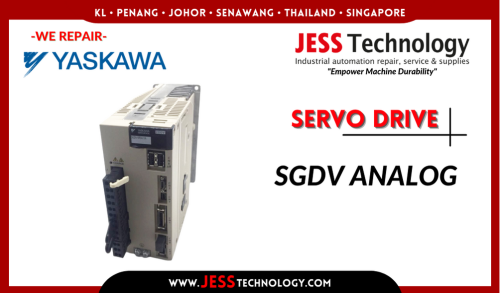 Repair YASKAWA SERVO DRIVE SGDV ANALOG   Malaysia, Singapore, Indonesia, Thailand