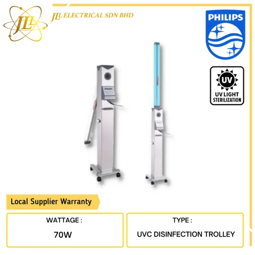 PHILIPS TUV UVCT100 70W 02 1 ARM UV-C TROLLEY GERMICIDAL DISINFECTION 911401792992