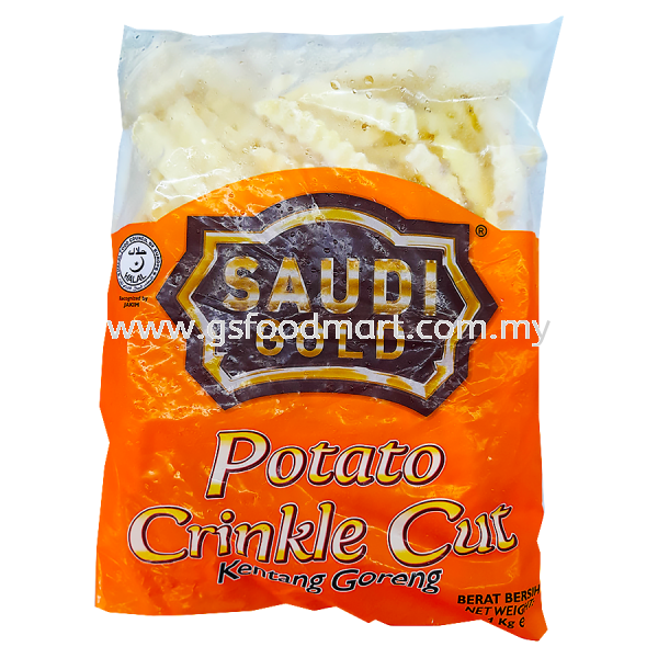 SC Crinkle Cut Fries () (1kg) French Fries & Hashbrown Western Food ʽ Selangor, Malaysia, Kuala Lumpur (KL), Seri Kembangan Supplier, Wholesaler, Supply, Supplies | GS FOOD MART PLT