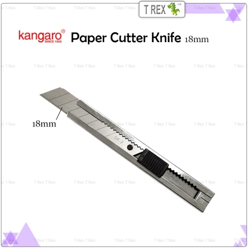 Kangaro Auto-Lock 18mm Paper Cutter Knife