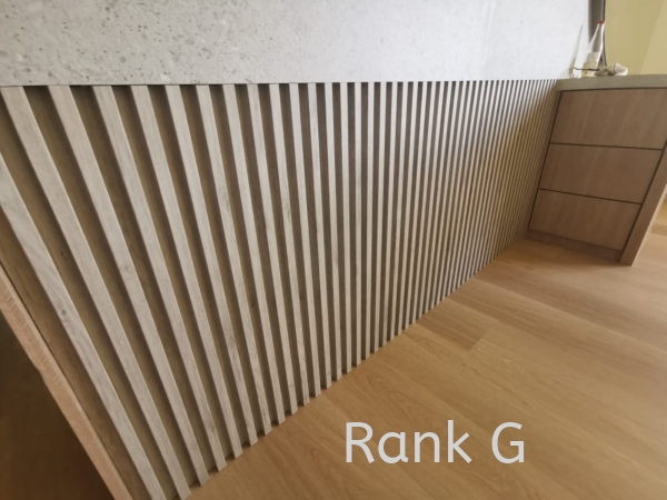 Fluted Wall Panel  Flutted Wall Panel Customer Gallery Indoor Wall Design Kedah, Malaysia, Alor Setar Supplier, Suppliers, Supply, Supplies | RANK G ENTERPRISE