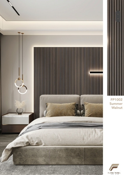 FP1002 SUMMER WALNUT COLLECTION I FLUTED PANEL Kedah, Malaysia, Alor Setar Supplier, Suppliers, Supply, Supplies | COMFORT FLOOR (M) SDN. BHD.