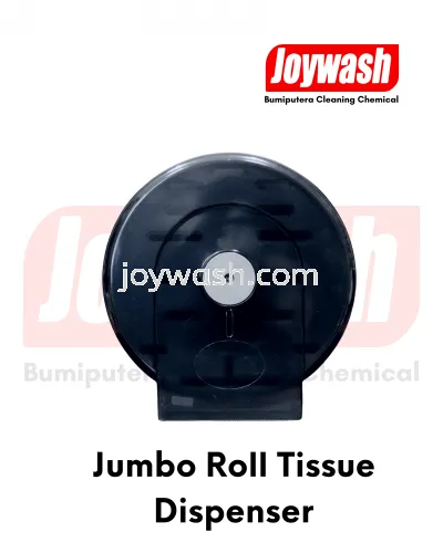 Black Clear Jumbo Roll Tissue Dispenser