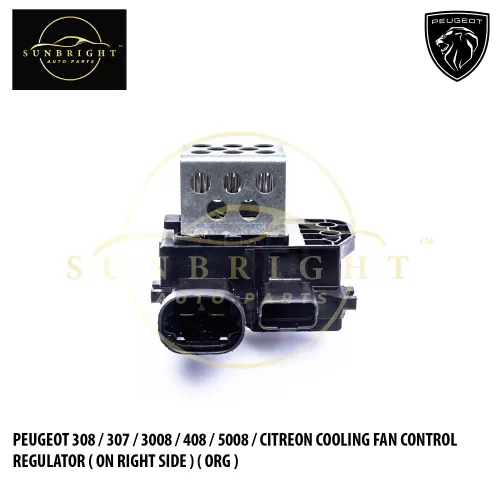 RESP308O - PEUGEOT 308 / 307 / 3008 / 408 / 5008 / CITREON COOLING FAN CONTROL REGULATOR ( ON RIGHT SIDE ) ( ORG )