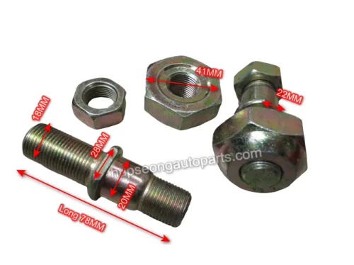 JBC REAR RIGHT HAND WHEEL BOLT WITH NUT (WB-JBC-10RRA)