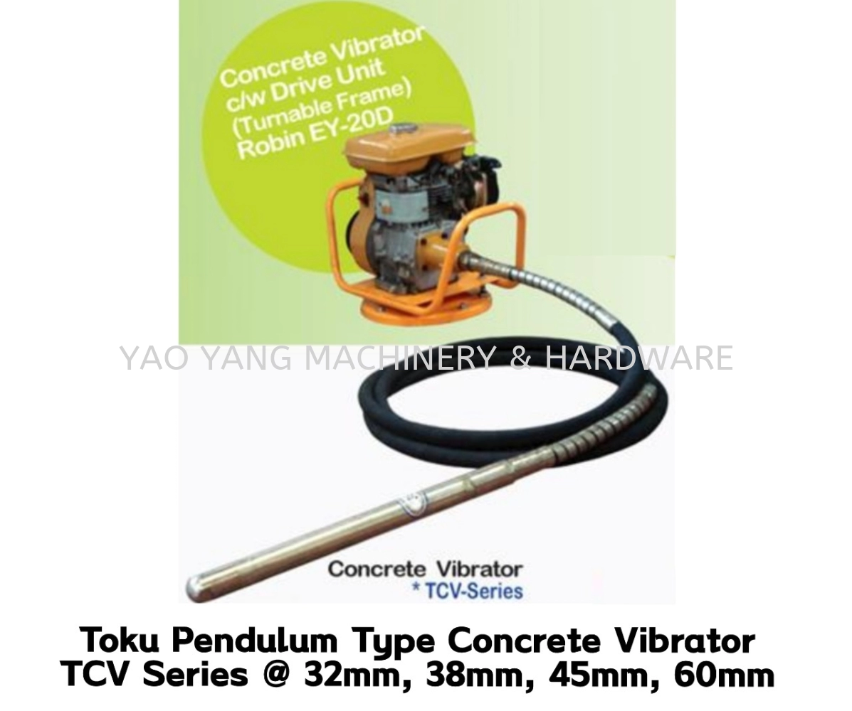 Toku Pendulum Type Concrete Vibrator @ TCV Series