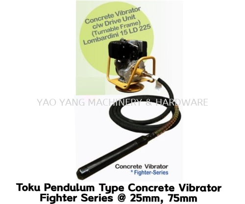 Toku Pendulum Type Concrete Vibrator @ Fighter Series