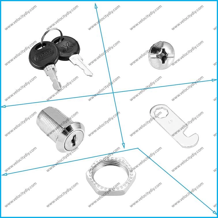 （抽屉锁）Zinc Alloy Camlock for Drawer, RV Door, Mailbox,Tool Box, Drawer and More