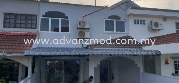 Metal Deck Awning Home  Zink Awning Selangor, Malaysia, Kuala Lumpur (KL), Puchong Supplier, Supply, Supplies, Retailer | Advanz Mod Trading