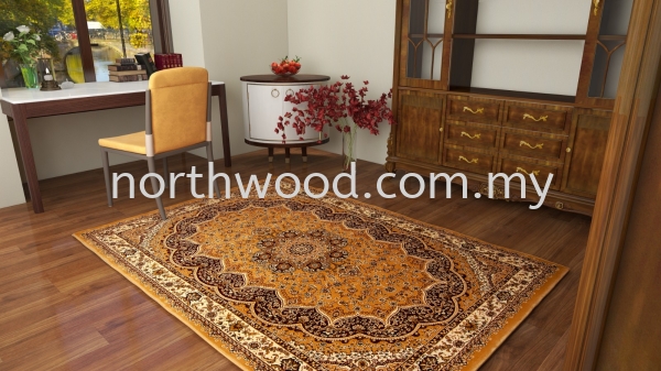 TURKI-IRAN 3731A-BEIGE CREAM-1 Turki Amazon Motifs  Carpet Rug Kedah, Malaysia, Penang, Perlis, Alor Setar, Sungai Petani Supplier, Installation, Supply, Supplies | NORTHWOOD (M) SDN. BHD.