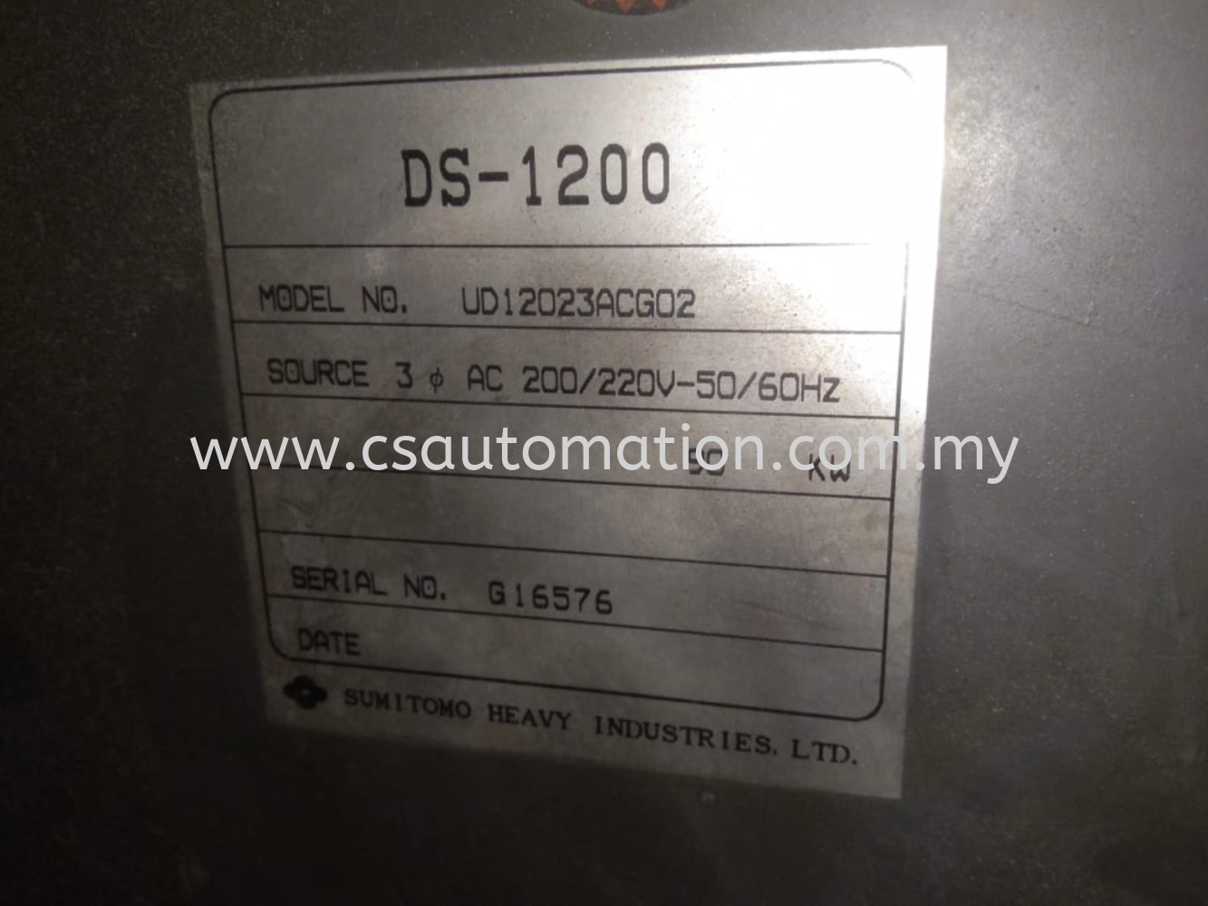 Service & repair Sumitomo DS-1200 Dc Drive