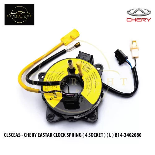 CLSCEAS - CHERY EASTAR CLOCK SPRING ( 4 SOCKET ) ( L ) B14-3402080