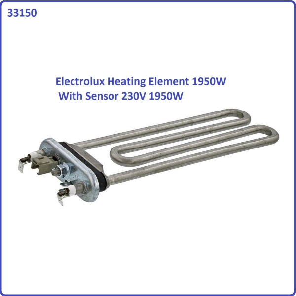 Code: 33150 HEATING ELEMENT 1950W ELECTROLUX with, Sensor, 230V, 1950W Heating Element Washing Machine Parts Melaka, Malaysia Supplier, Wholesaler, Supply, Supplies | Adison Component Sdn Bhd