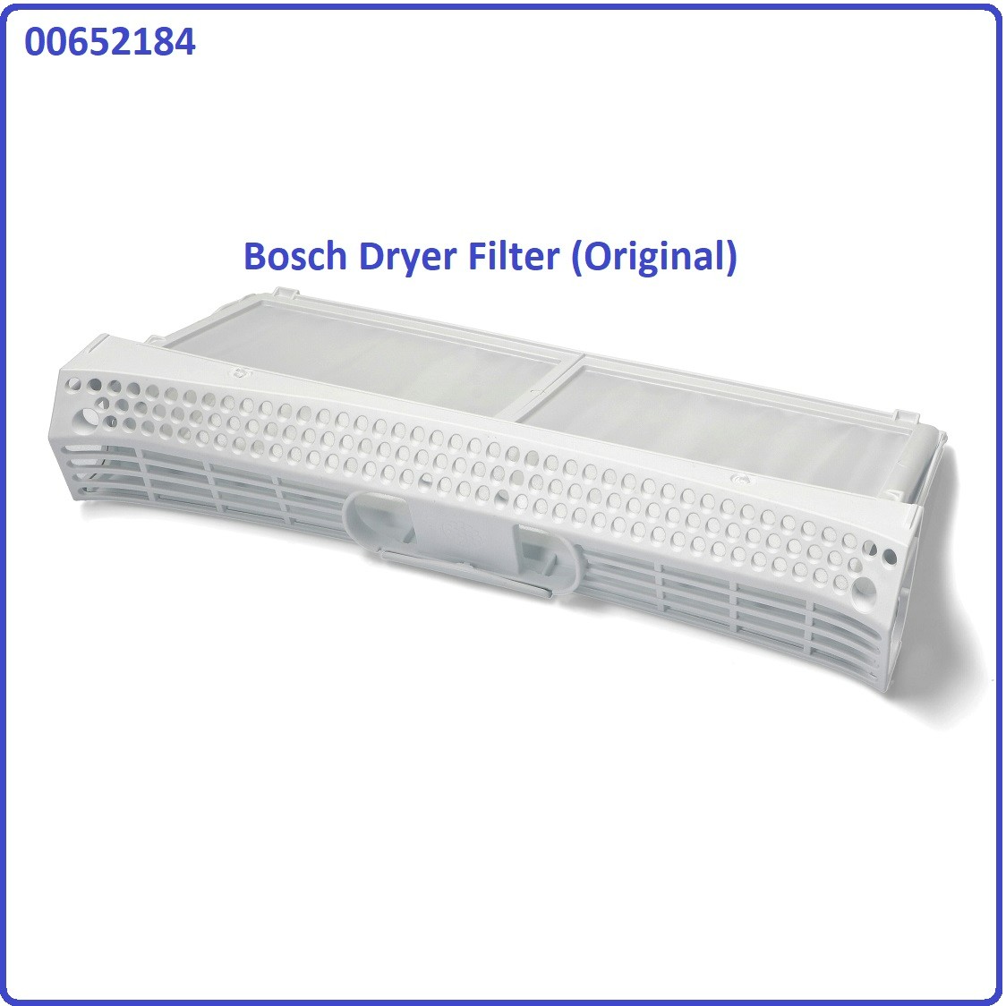 bosch dryer lint filter sensor