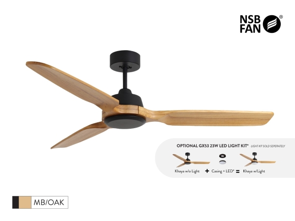 KHAYA 56" Ceiling Fan NSB Fan Selangor, Malaysia, Kuala Lumpur (KL), Puchong Supplier, Distributor, Supply, Supplies | NSB Lighting Sdn Bhd