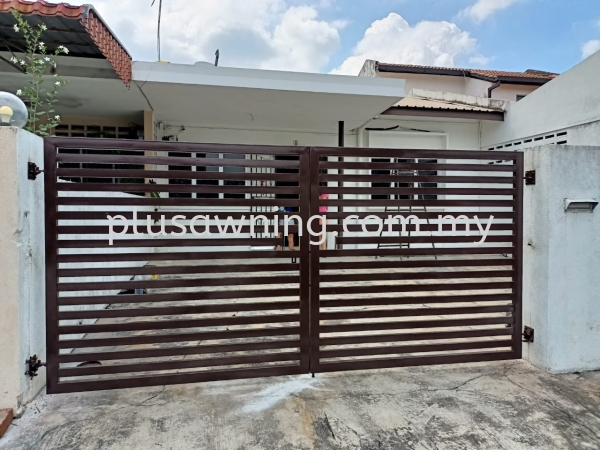 SWING GATE @JALAN LIMAU NIPIS, BANGSAR, KUALA LUMPUR  Gate Selangor, Malaysia, Kuala Lumpur (KL), Cheras Contractor, Service | Plus Awning & Iron Sdn Bhd