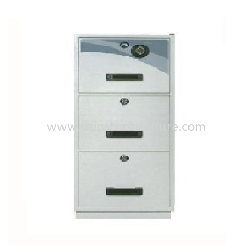FALCON FIRE RESISTANT SAFETY BOX - CABINET 3 DRAWER