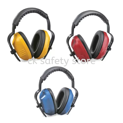 A-606 -VITO EARMUFF (YELLOW/RED/BLUE)