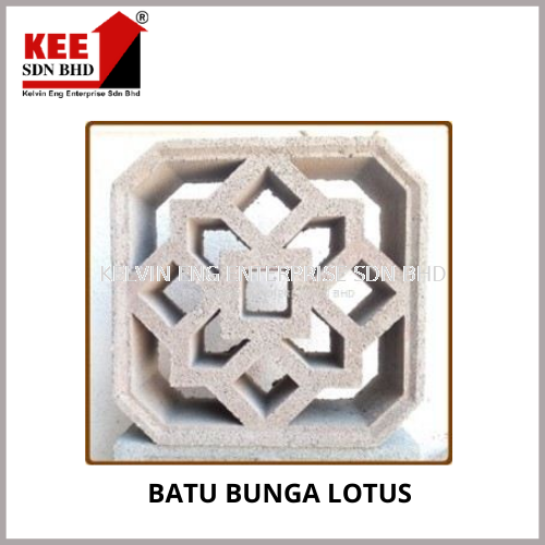 BATU BUNGA LOTUS KEE VENTILATION BLOCK CONCRETE PRODUCTS Melaka, Malaysia Cement Sank Brick, Cement Block, Precast Concrete  | Kelvin Eng Enterprise Sdn Bhd