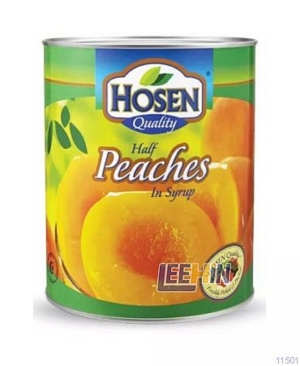 Hosen Half Peaches in Syrup 825gm 濂介『��妗�  [11500 11501]