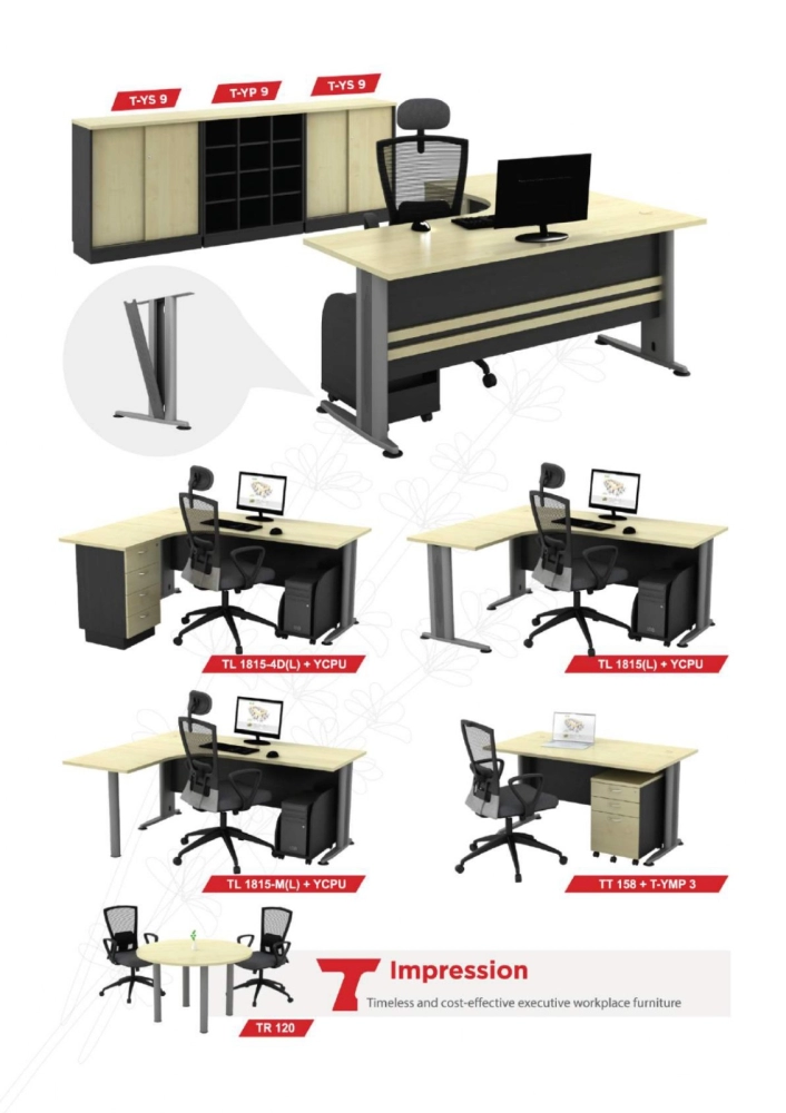 2024  Modern Office Table | Computer Table | Office Table Penang