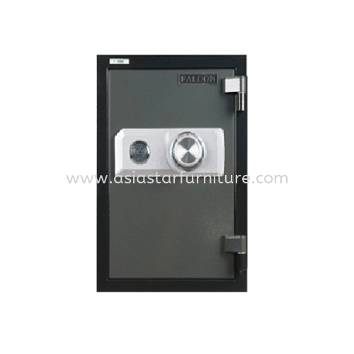 FALCON FIRE & BURGLARY RESISTANT SAFETY BOX - SOLID SAFE COMBINATION (DIAL) COLOUR BLACK F-V58C