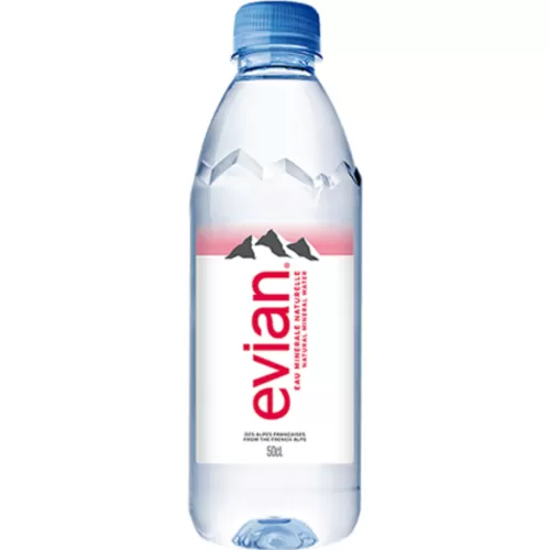 Evian Natural Mineral Water 500ml