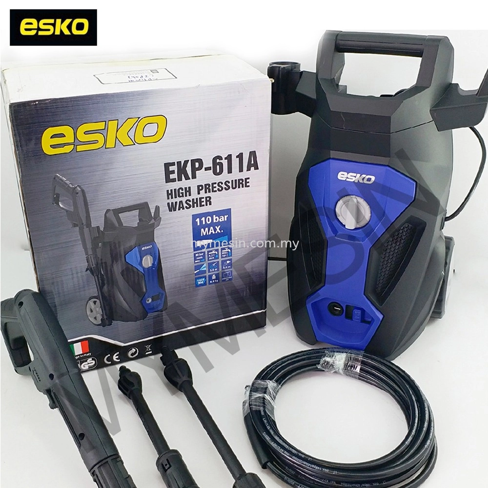 ESKO EKP-611A 110 Bar 1400W Water Jet High Pressure Cleaner