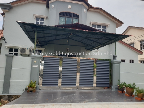 Stainless Steel folded gate Others Melaka, Malaysia, Bukit Katil Service, Supplier, Supply, Supplies | VICTORY GOLD CONSTRUCTION SDN BHD