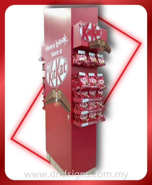 Pillar Rack Pillar Rack Wooden Standee Display Kepong, Kuala Lumpur (KL), Selangor, Malaysia Customized Display Unit, Indoor & Outdoor Signage, Printing Services | DND SIGNS & DISPLAY SDN BHD