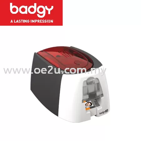 BADGY 200 Card Printer (Card Feeder Capacity: 25 Cards, Printing Speed: 38 sec/card - 95 cards/hour)