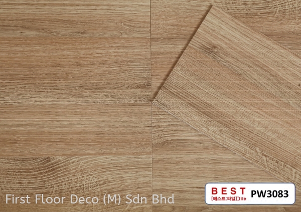 Best Tile Vinyl PW3083 Best Tile Vinyl Tiles Penang, Malaysia Supplier, Installation, Supply, Supplies | FIRST FLOOR DECO (M) SDN BHD