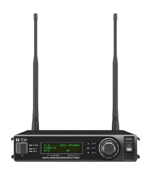 WT-D5800.TOA Digital Wireless Receiver TOA PA/Sound System Johor Bahru JB Malaysia Supplier, Supply, Install | ASIP ENGINEERING