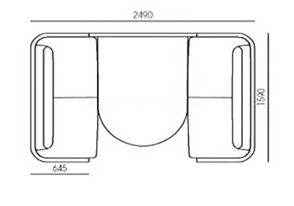 Discussion Space Chat Pod M Whole Set for Office Pantry and Cafe | Ruang Makan Office Ofis Pantri Pejabat