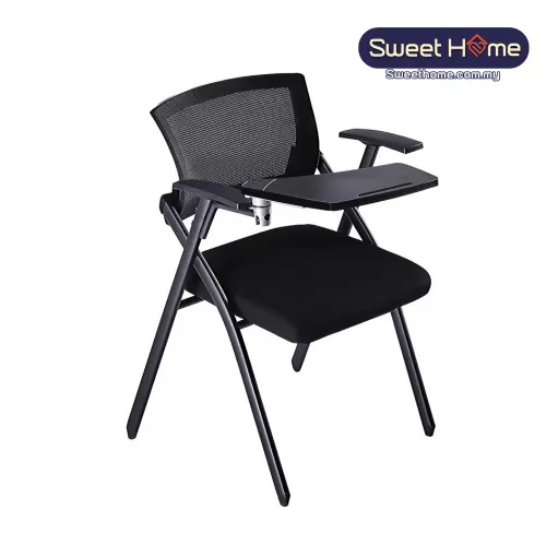 Training Foldable Chair with Tablet for University College Office | Office Chair Penang