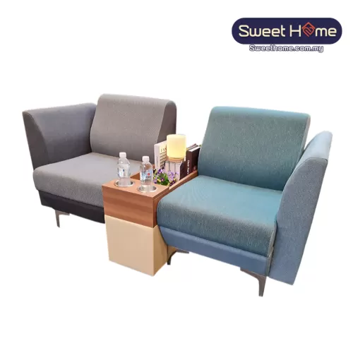 2022 New Arrival Office Sofa Modern Design Cup Holder