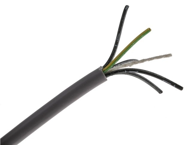  827-4274 - RS PRO Control Cable, 5 Cores, 0.5 mm2, YY, Unscreened, 50m, Grey PVC Sheath, 20 AWG