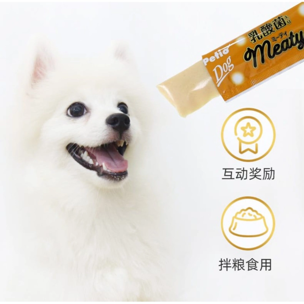 Japan Petio Probiotic Chicken Mousse Lactobacillus 10pcs/Pkt Dog Treat/Dog snack/Dog Wet Food/Pet Treat/Pet Snack/Pet Wet Food