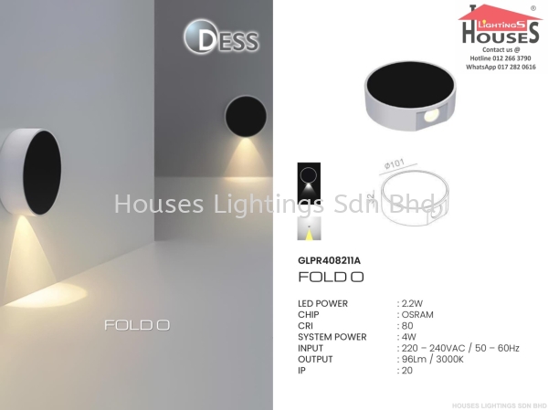 GLPR408211A DESS - Indoor Step Light LED Step light Selangor, Malaysia, Kuala Lumpur (KL), Puchong Supplier, Suppliers, Supply, Supplies | Houses Lightings Sdn Bhd